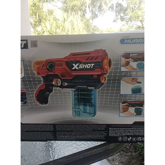X-Shot Hurricane toy gun from ZURU with bullets - Picture 2 of 2